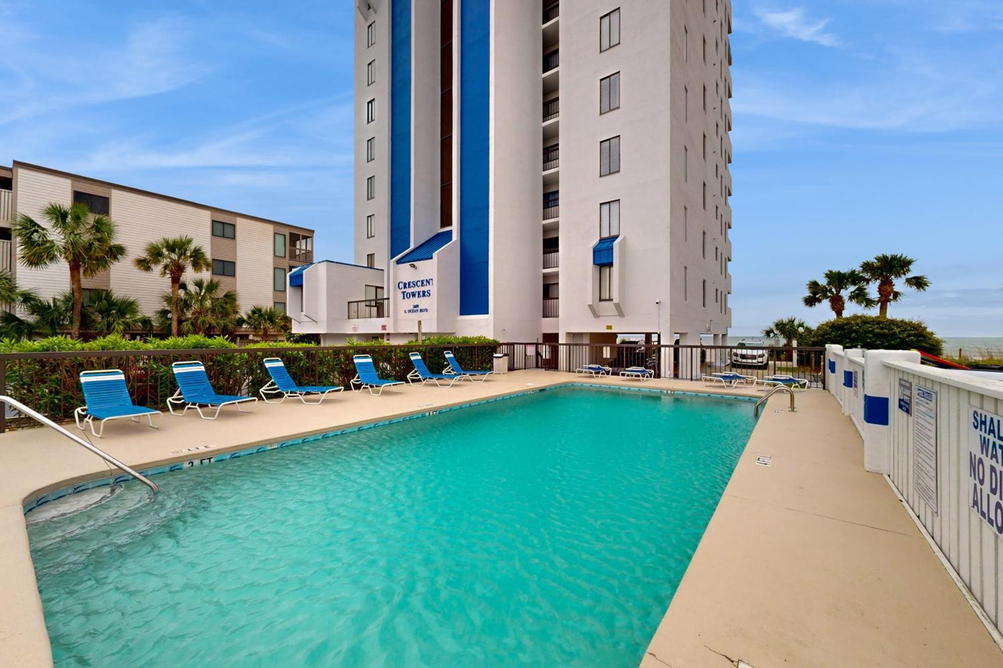 Appartement Crescent Towers I #102 à Myrtle Beach Extérieur photo